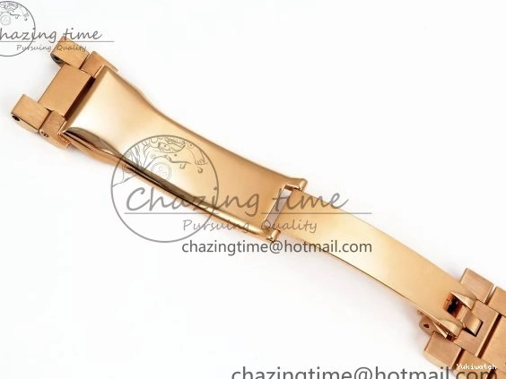 Brown 40 on DayDate Steel Dial Crystal 228235 904L President Bracelet VR3255 ARF 0225